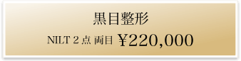 黒目整形（二重まぶた＋眼瞼下垂（切開なし））